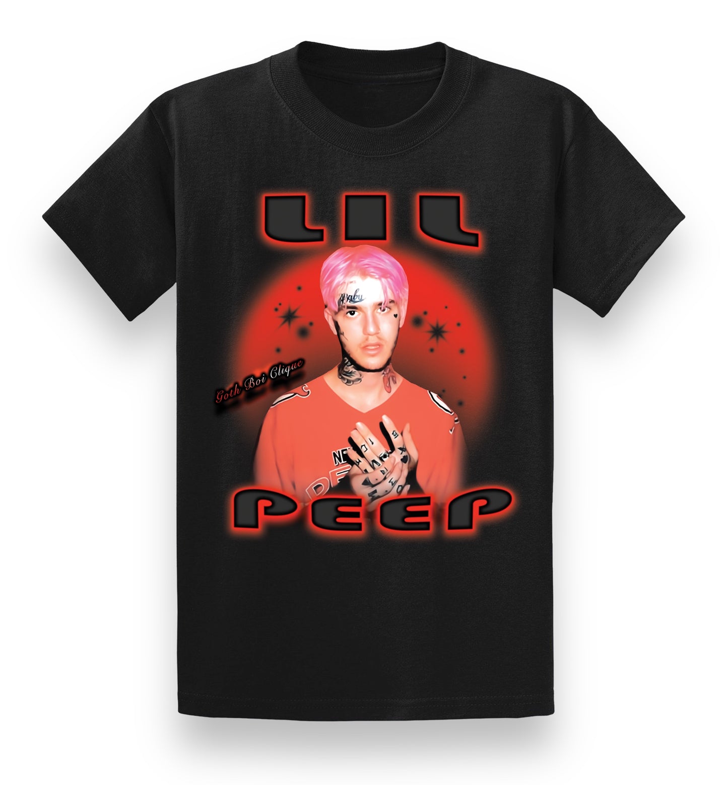 Lil Peep airbrush tee