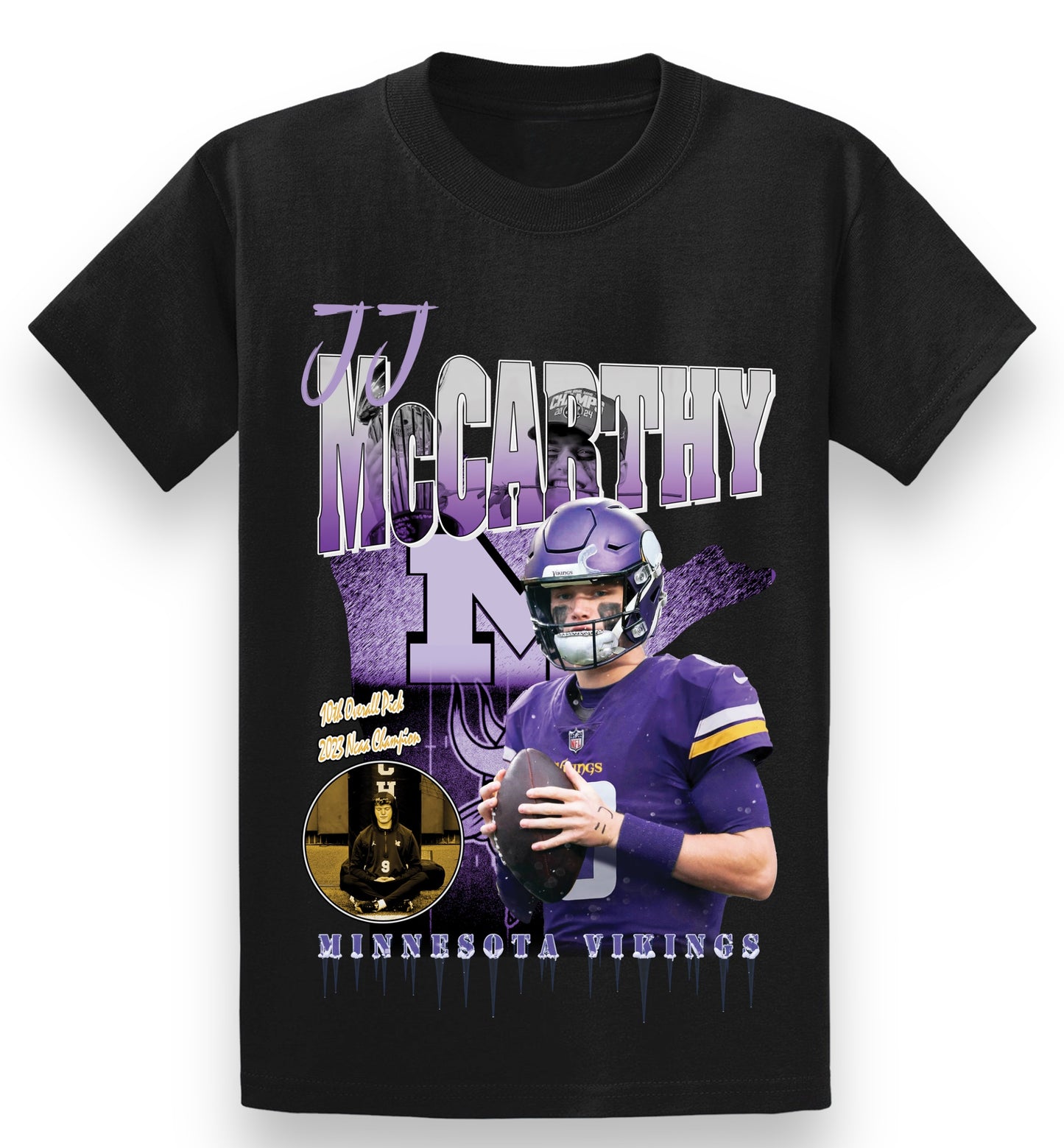 J.J McCarthy Draft Day Tee