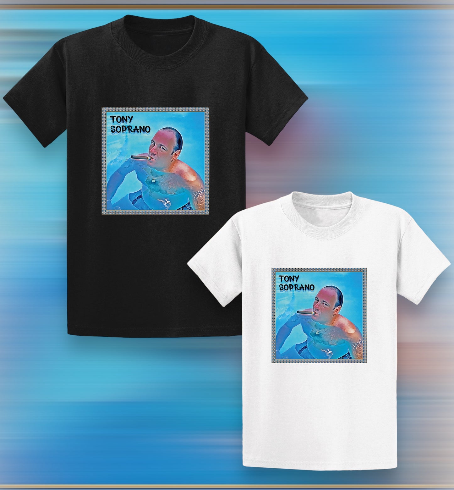 Tony Soprano Oil Painting Tee