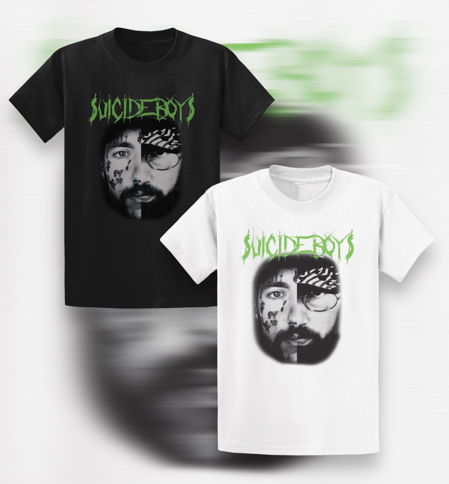 Suicideboys split face tee