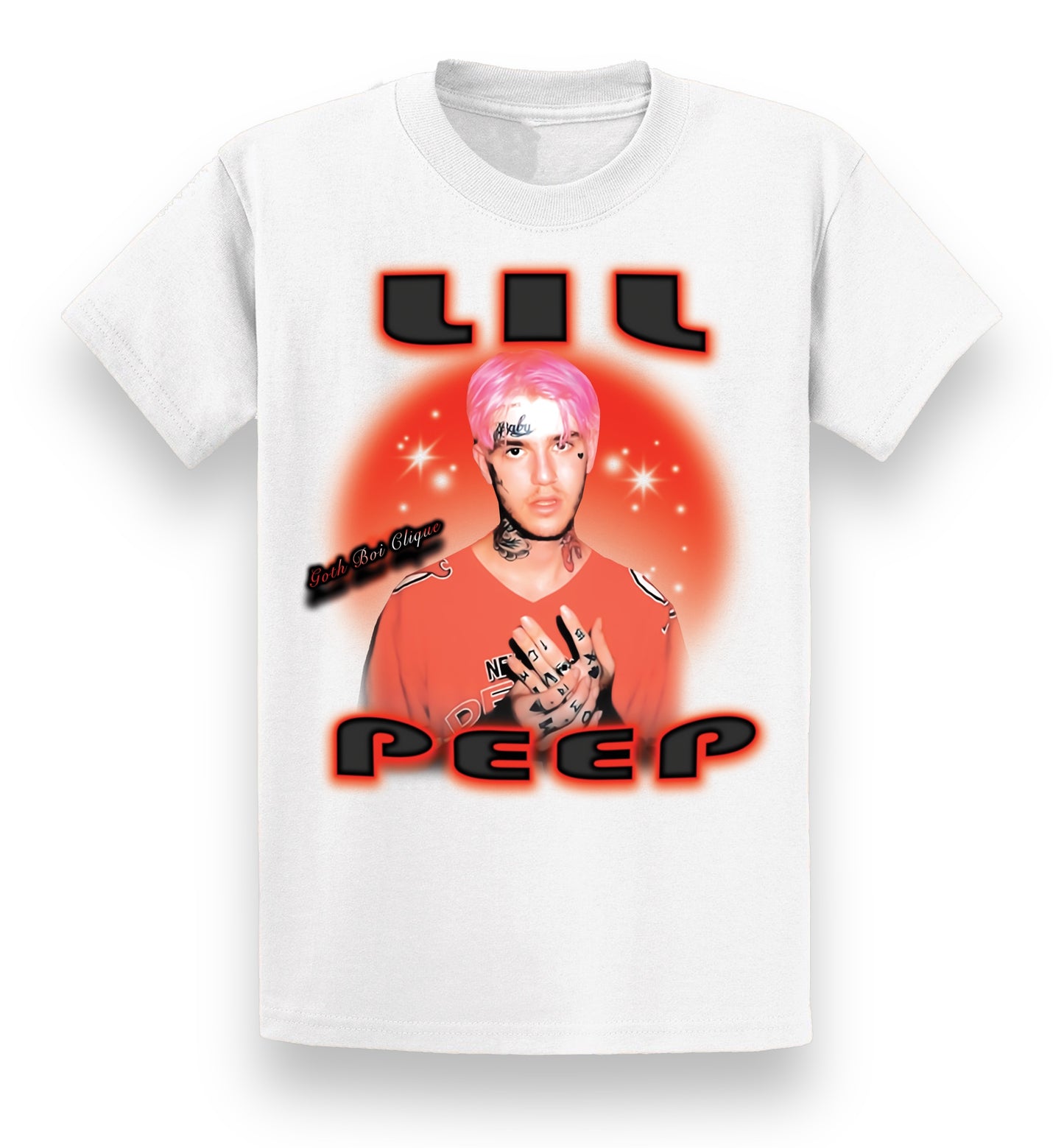 Lil Peep airbrush tee