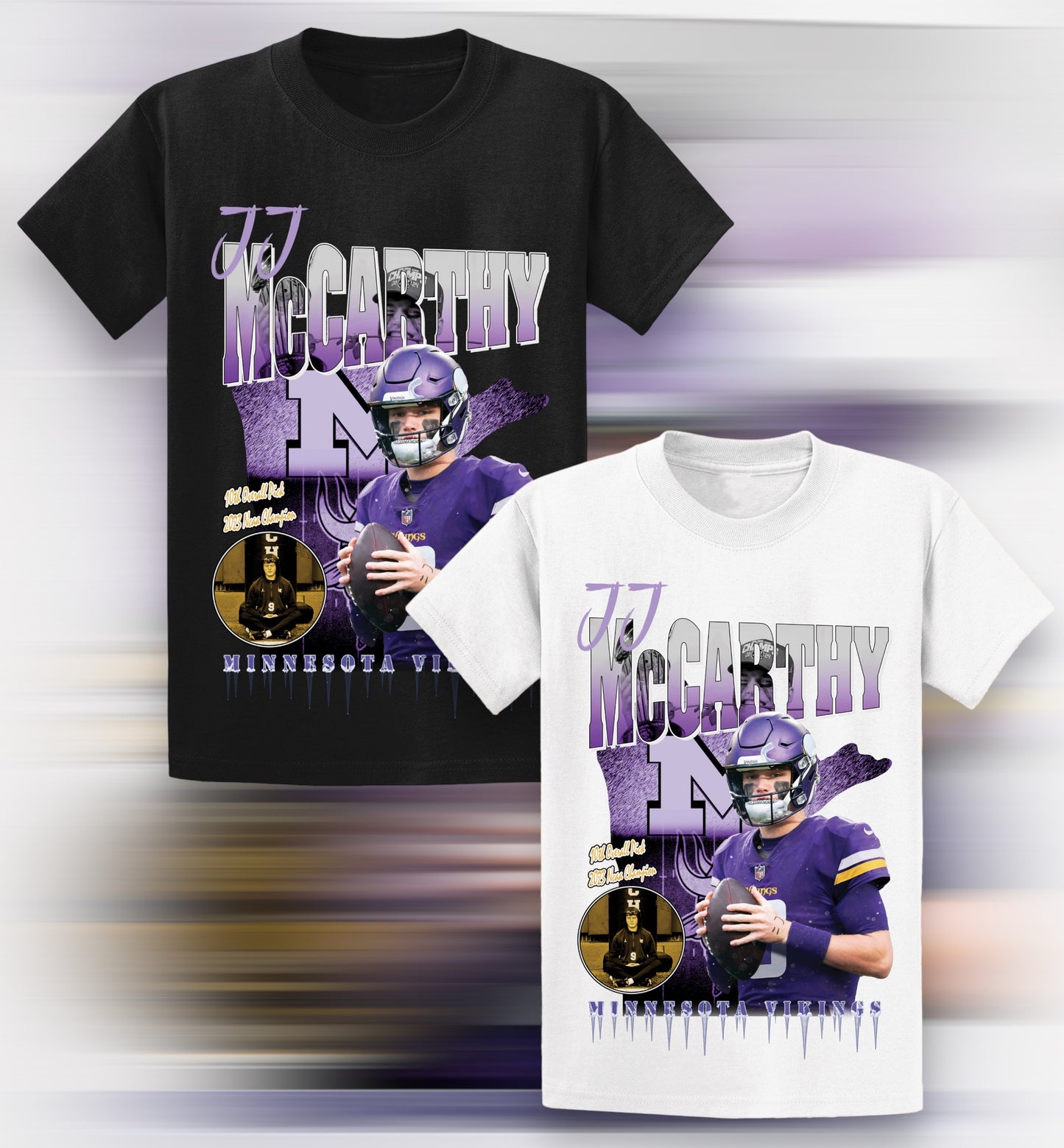 J.J McCarthy Draft Day Tee