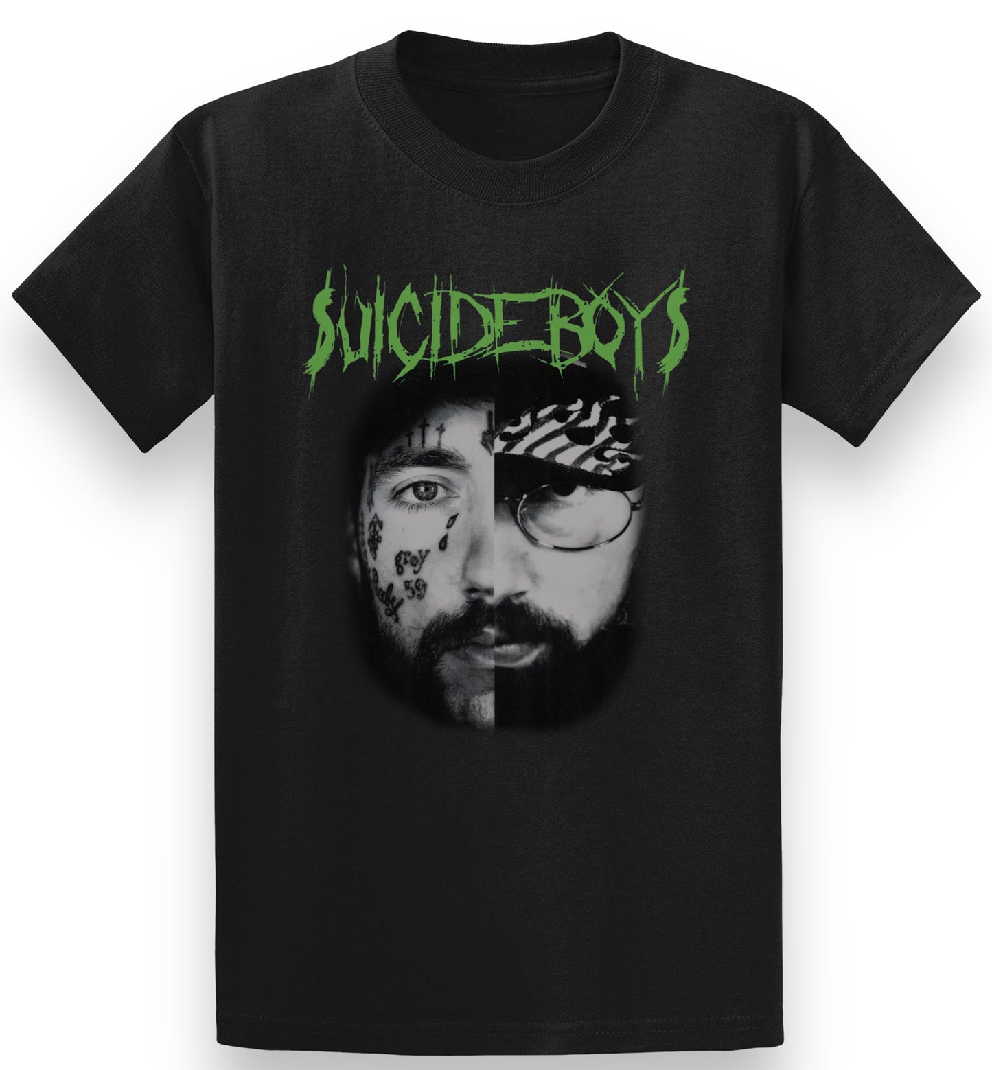 Suicideboys split face tee