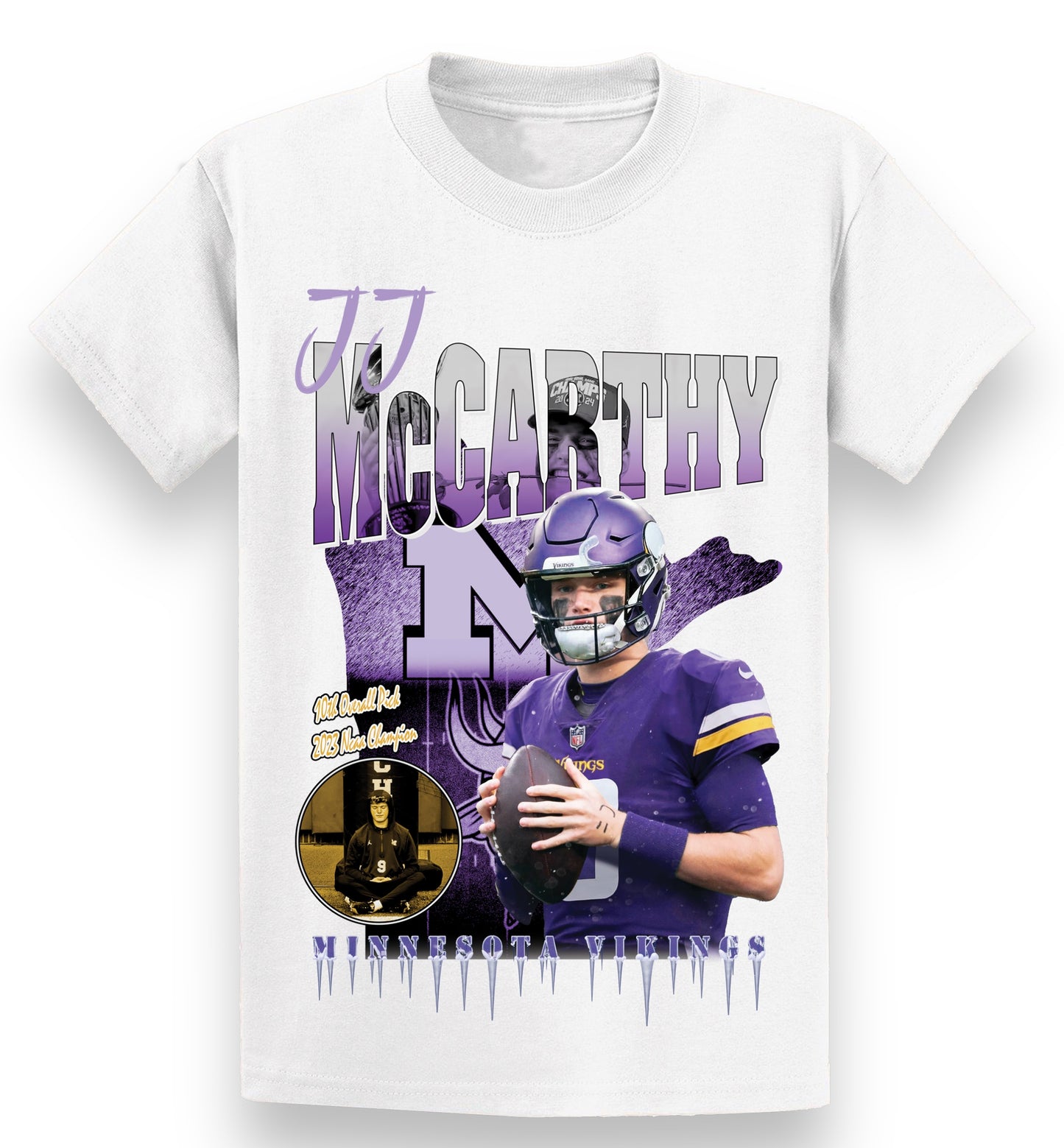 J.J McCarthy Draft Day Tee