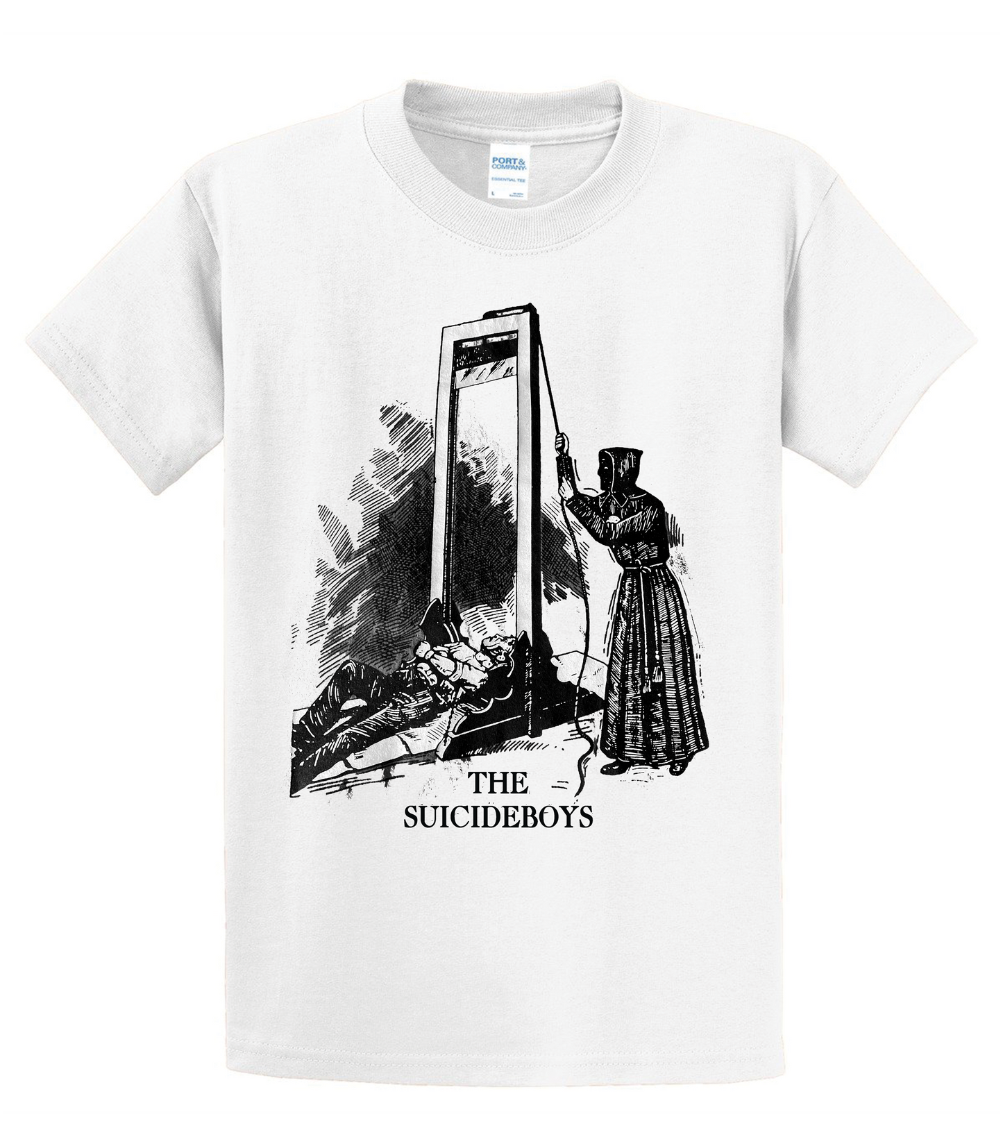 Suicideboys guillotine tee I no longer fear the razor guarding to my heel IV