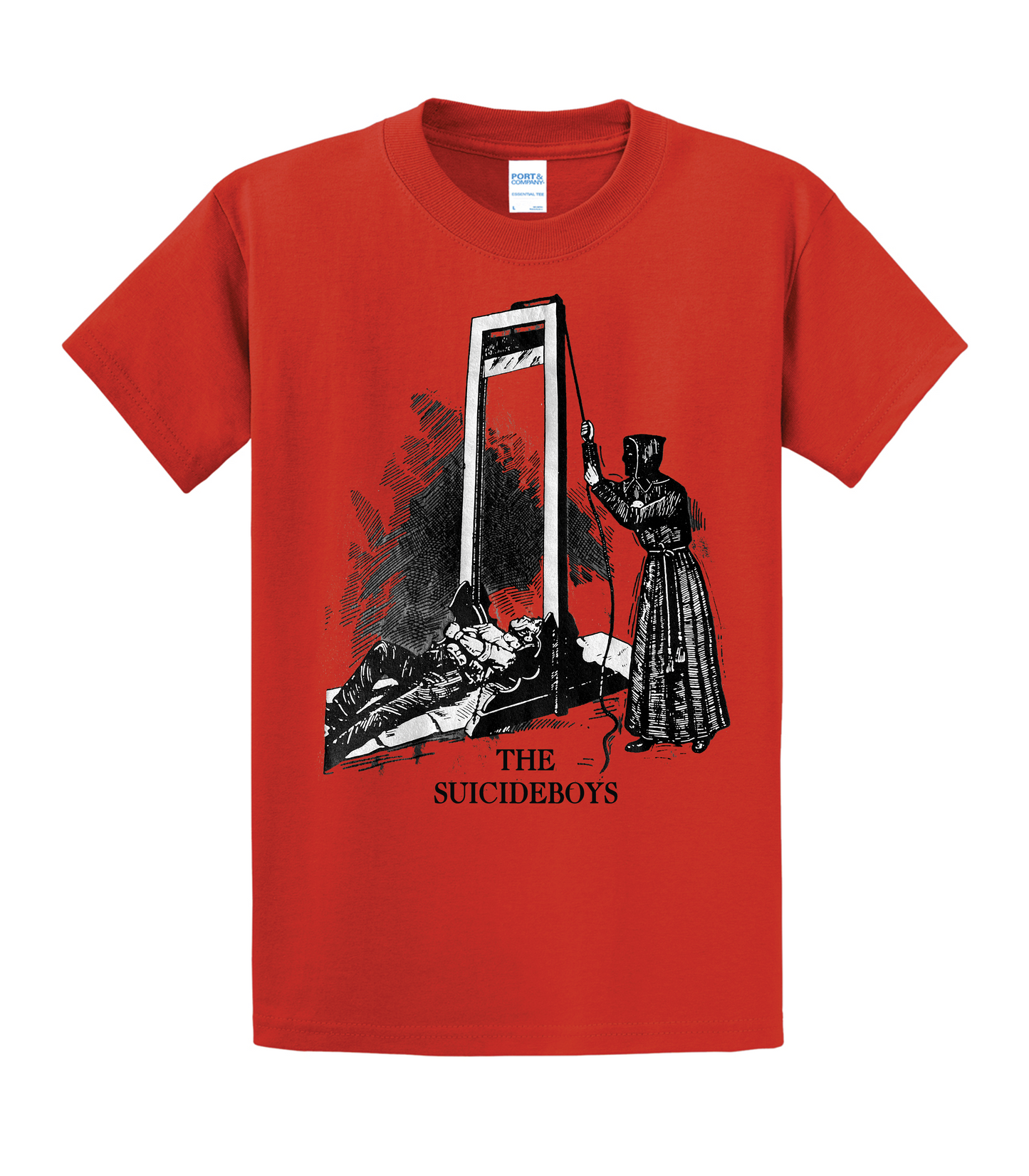 Suicideboys guillotine tee I no longer fear the razor guarding to my heel IV