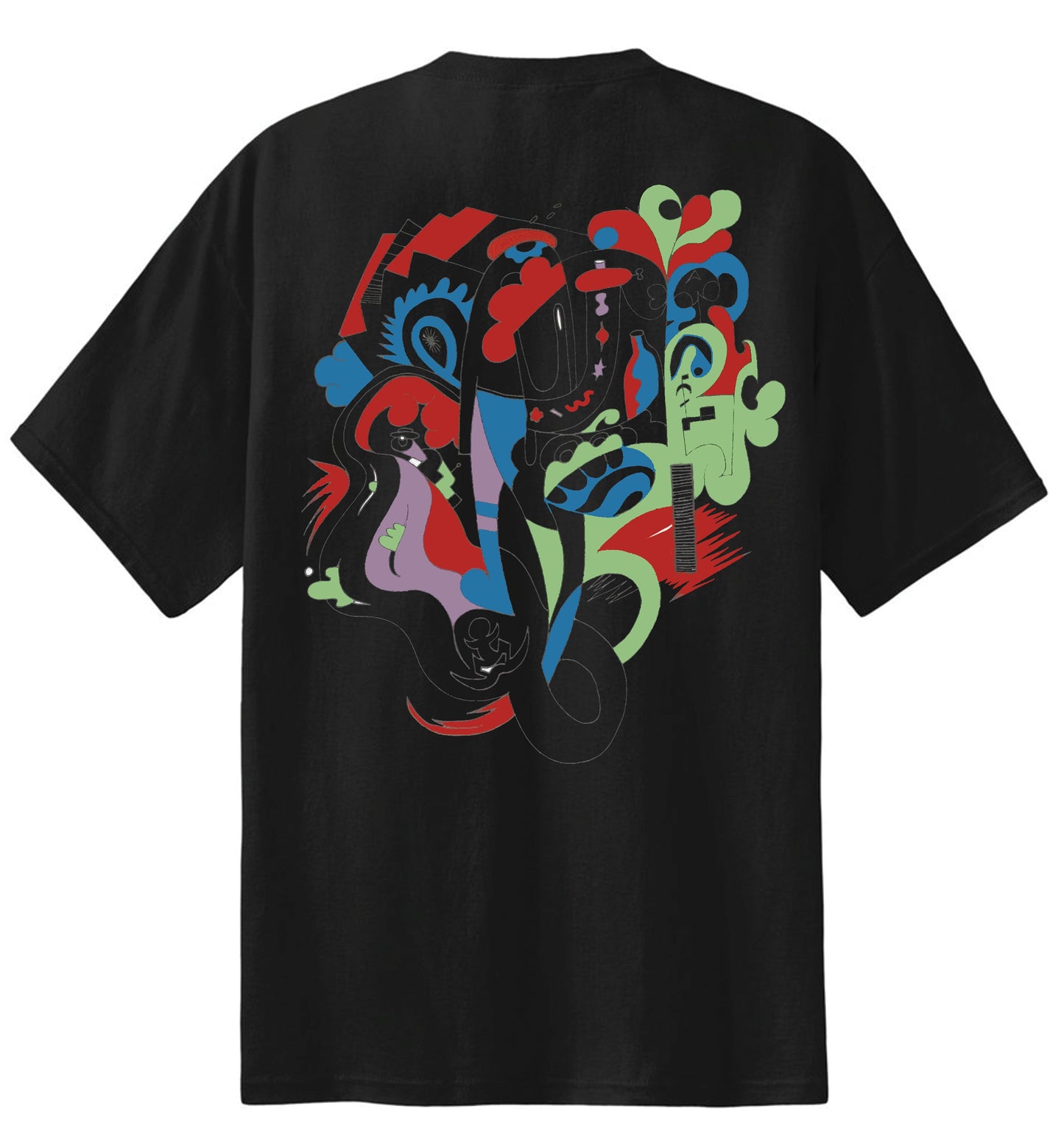 Mac Miller faces tee
