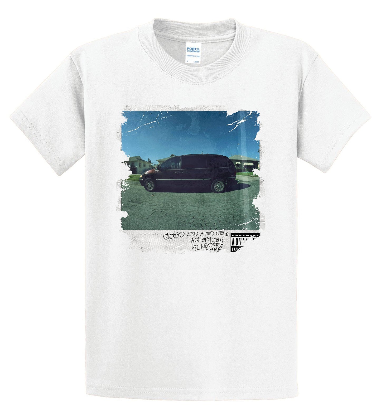 Kendrick good kid mad city album tee
