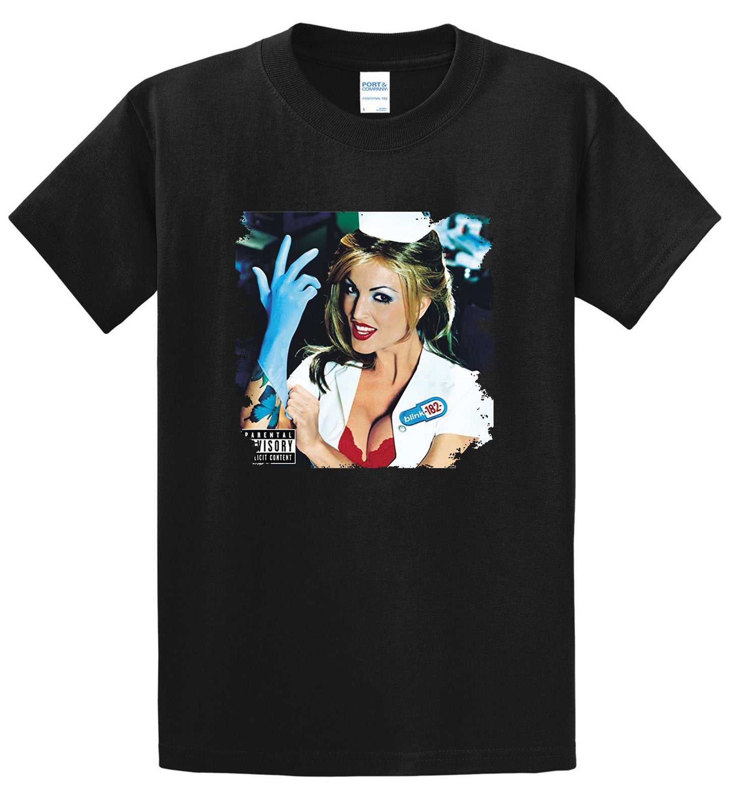 Blink 182 album cover tee