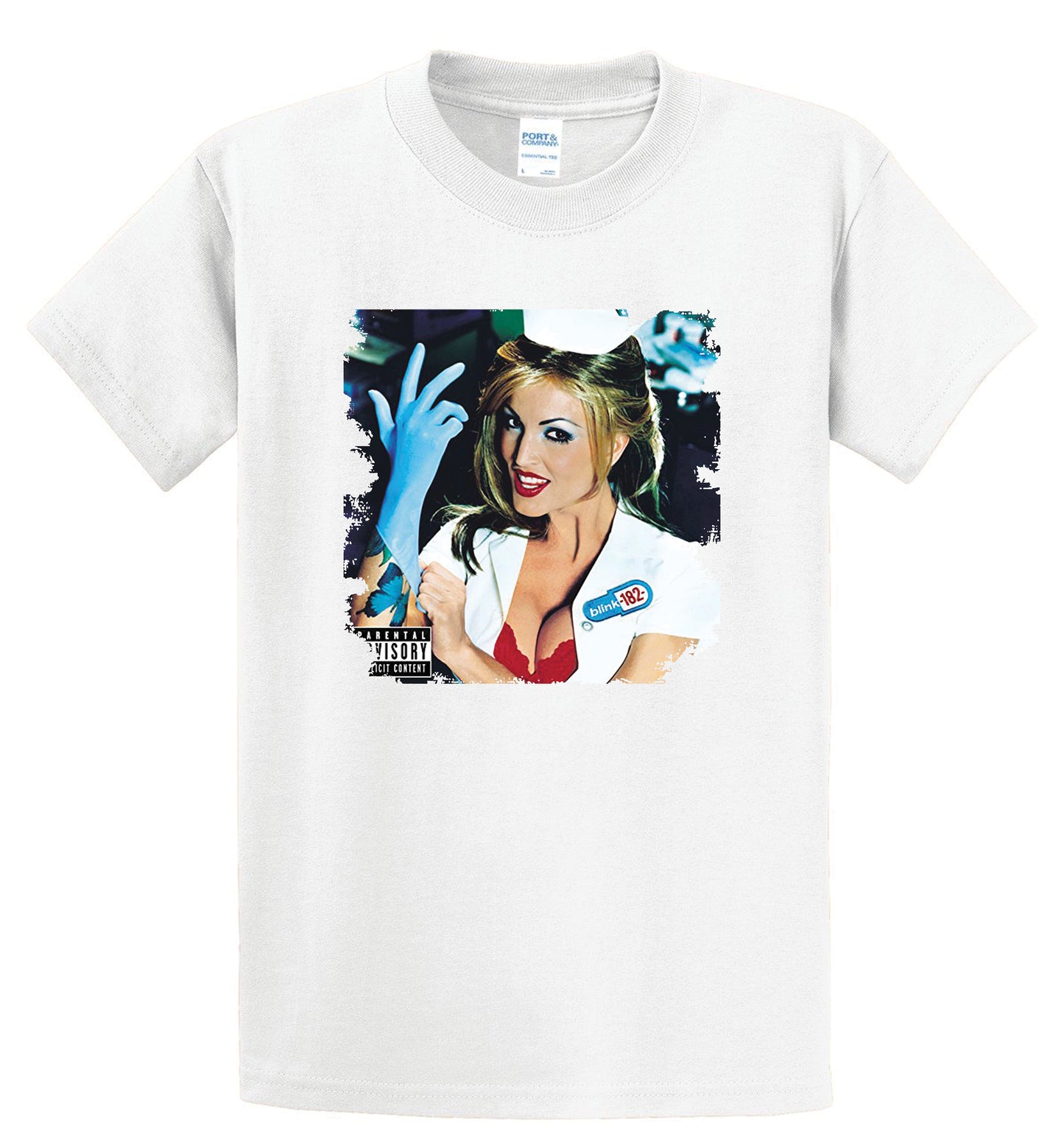Blink 182 album cover tee