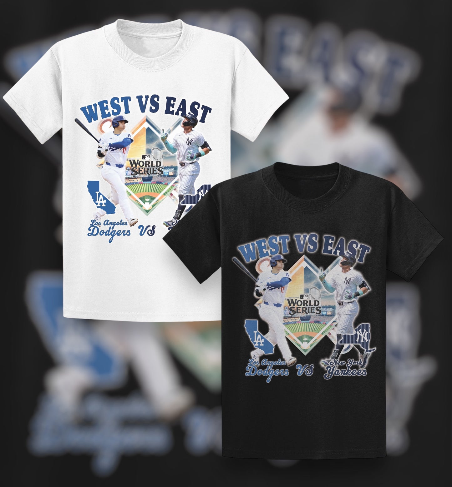 2024 World Series Dodgers vs Yankees Tee