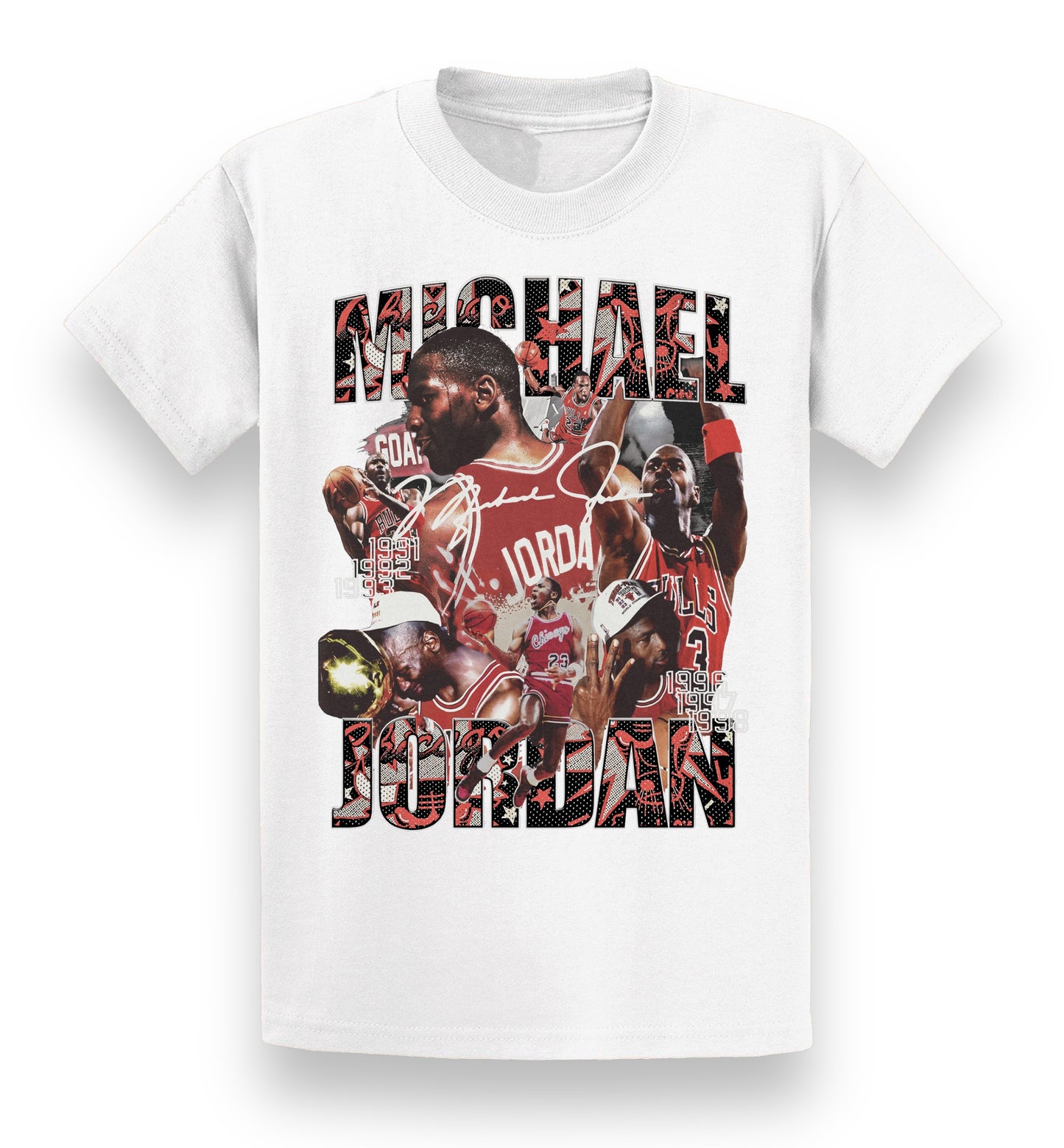 Jordan bulls vintage tee