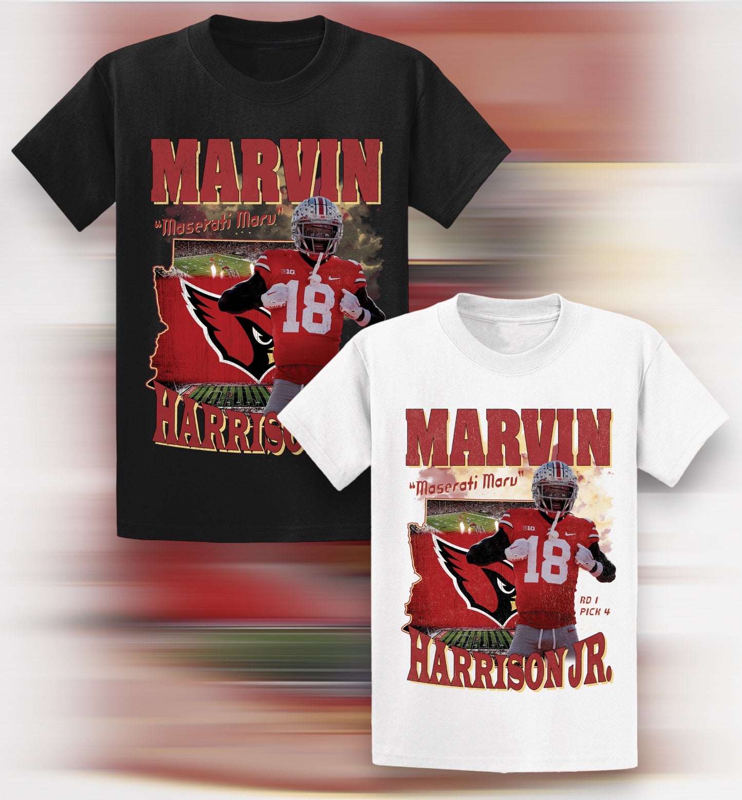 Marvin “Maserati” Harrison Draft Tee