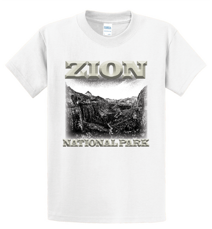 Zion national park v2 tee