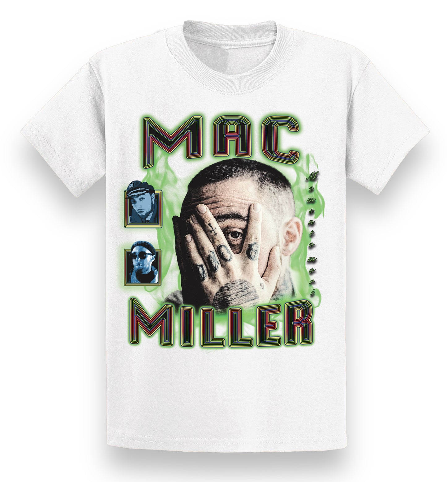 Mac miller memento mori collage tee