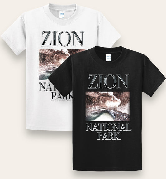 Zion national park V1 tee