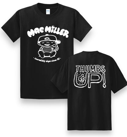 Mac Miller thumbs up tee