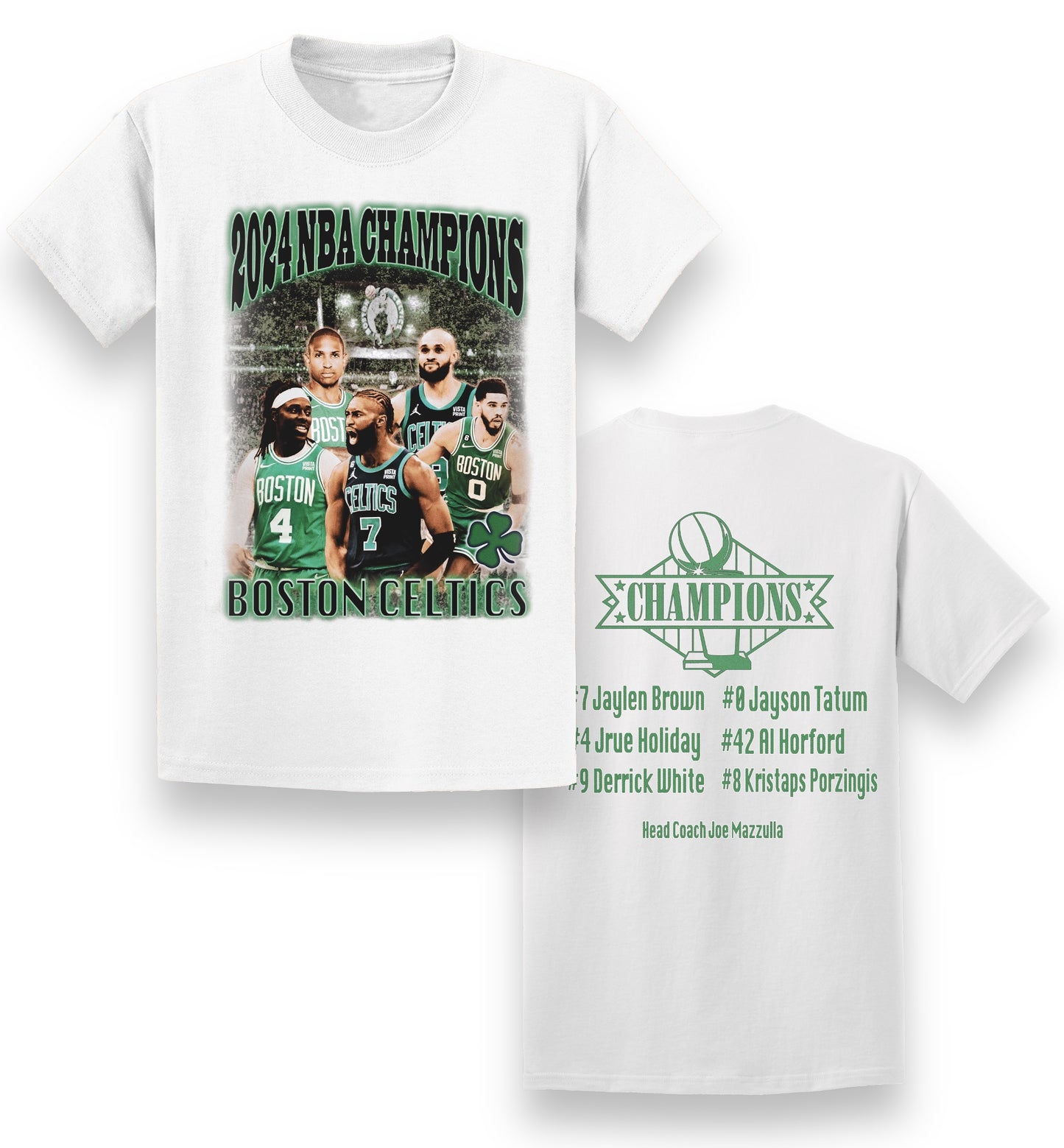 2024 NBA Champs Celtics Tee