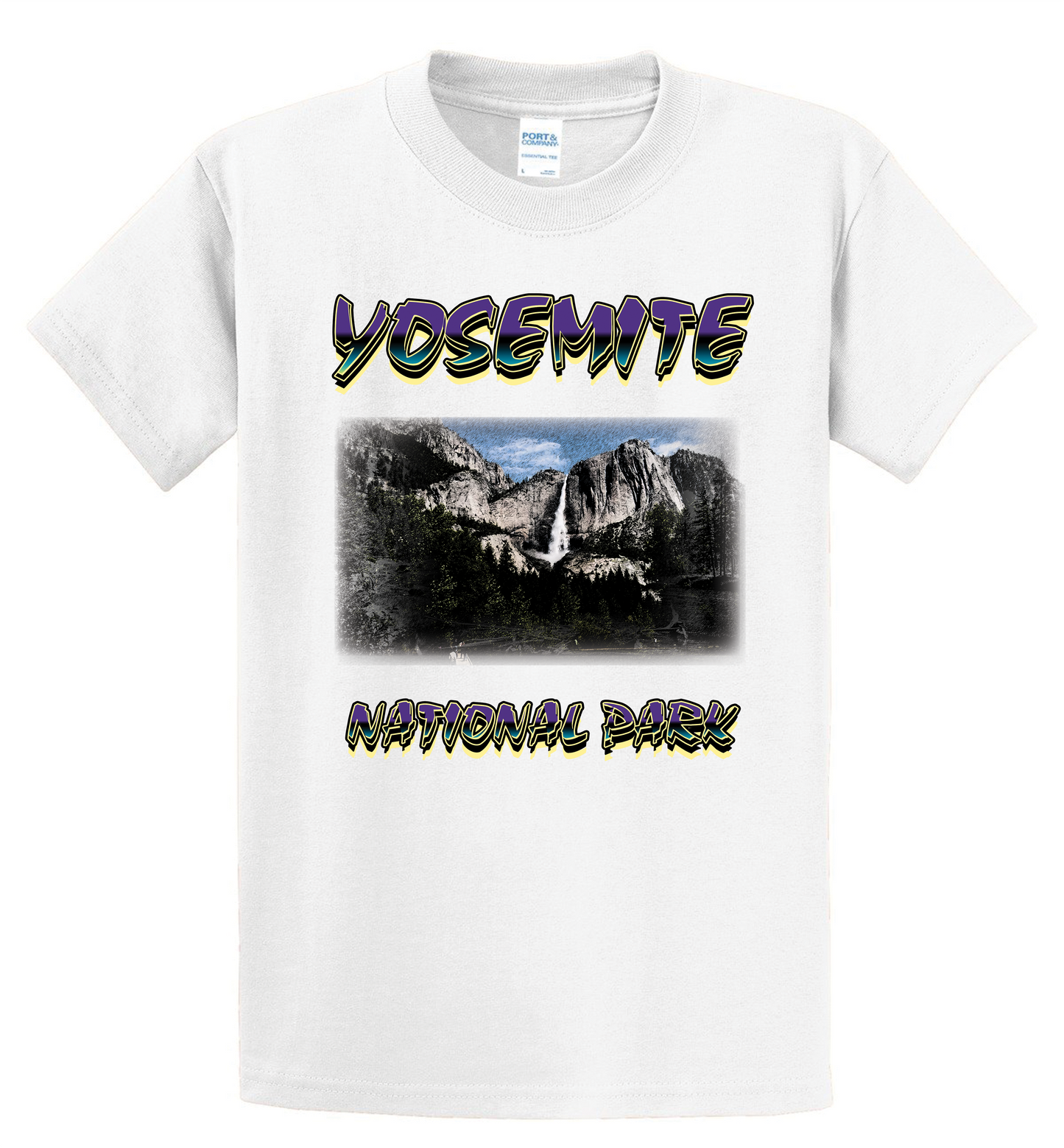 Yosemite national park tee V2