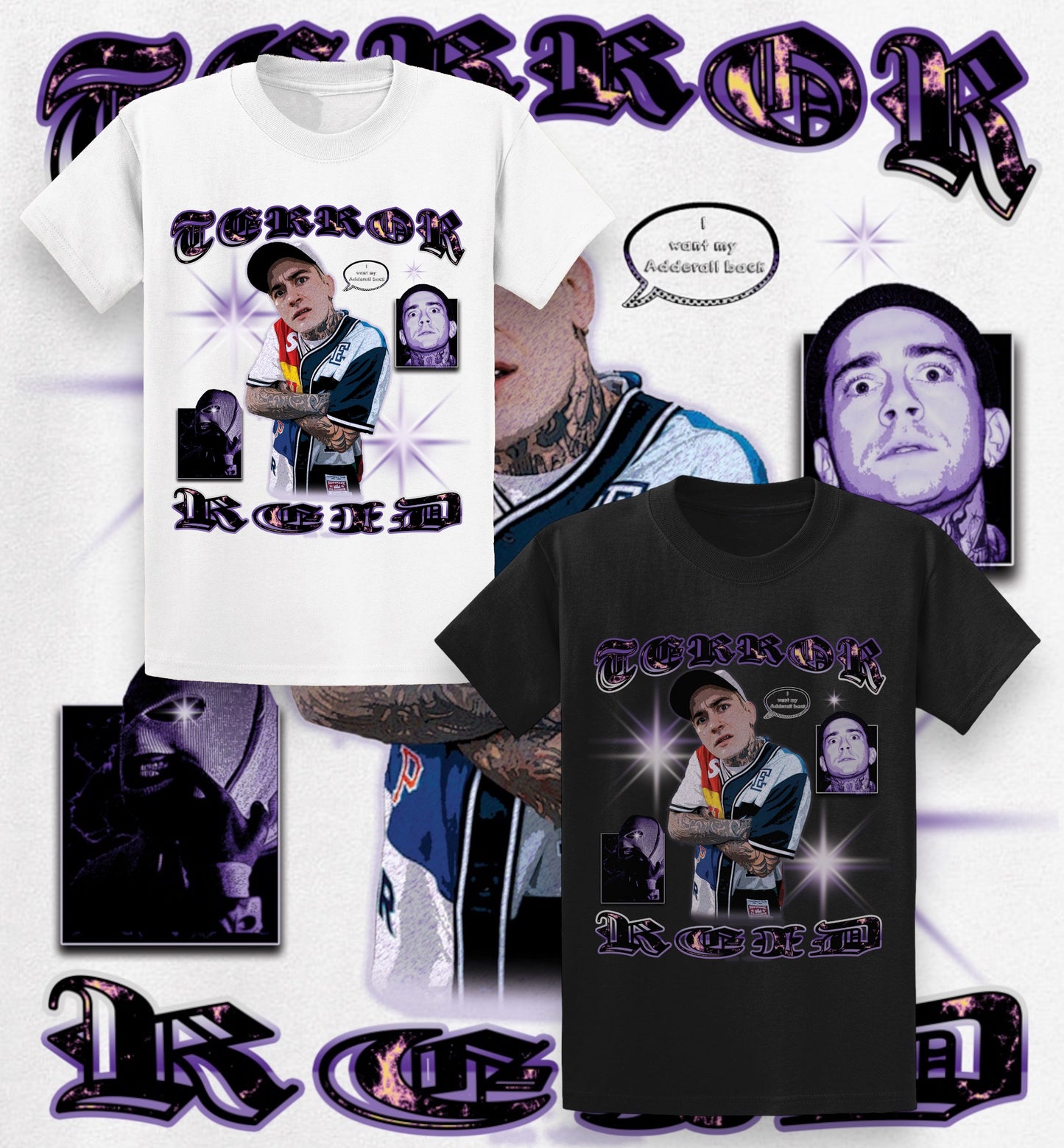 Terror Reid comic tee