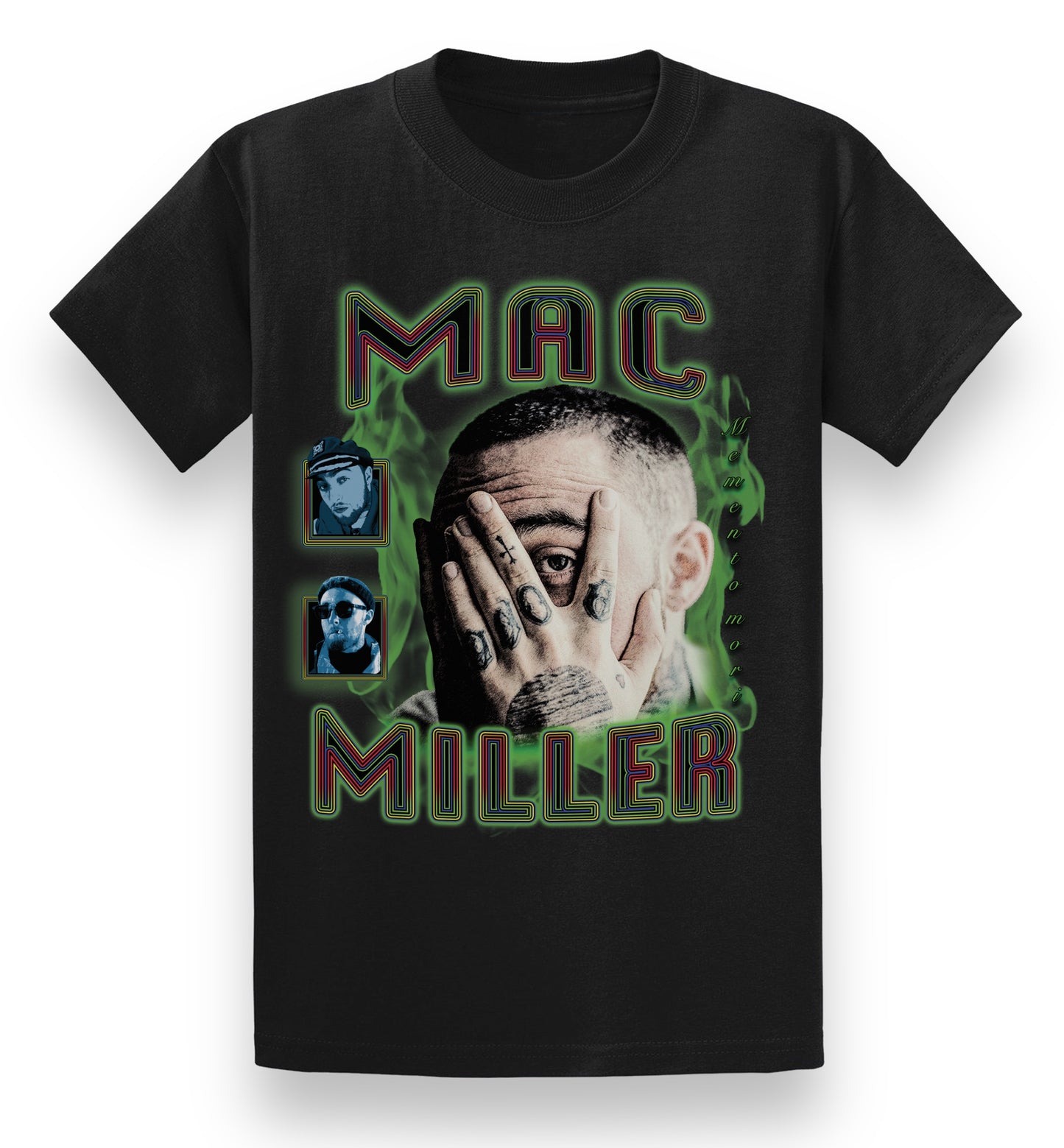 Mac miller memento mori collage tee