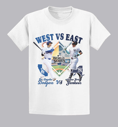 2024 World Series Dodgers vs Yankees Tee