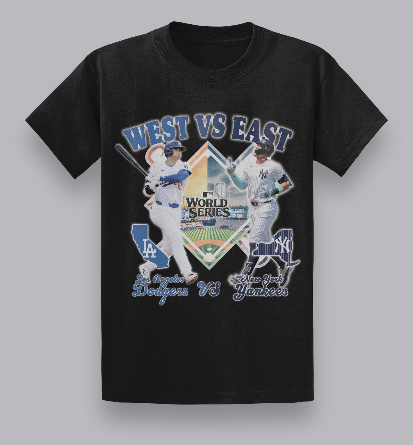 2024 World Series Dodgers vs Yankees Tee