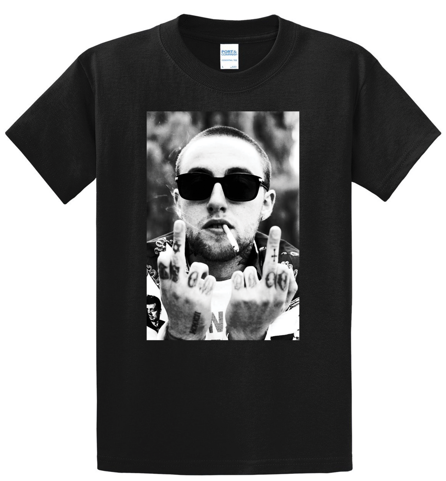 Mac Miller  middle finger tee