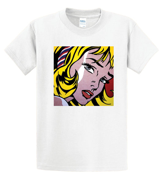 Lichtenstein Girl with Hair Ribbon